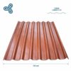 Acotaciones-Lamina-R101 Plastiteja lámina San Juanico modelo R-101 color terracota con diseño tradicional industrial de polietileno. Medidas de más de 2 hasta más de 7 metros. Plastiteja R101 6 metros