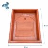 Lavadero-Cobijero-San-Juanico-Medidas Lavadero de polietileno de baja densidad modelo Cobijero San Juanico con medidas de 66cm x 80cm y tallador suave.
