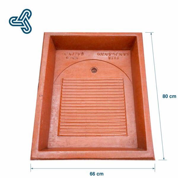 Lavadero-Cobijero-San-Juanico-Medidas Lavadero de polietileno de baja densidad modelo Cobijero San Juanico con medidas de 66cm x 80cm y tallador suave.