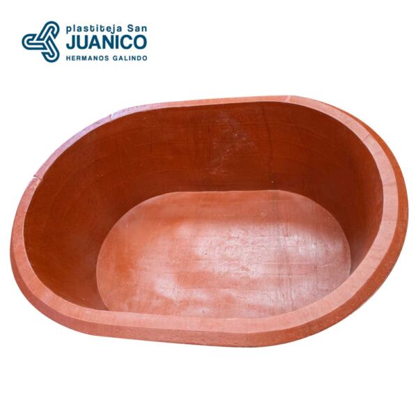 Tina-90L-San-Juanico-Resistente Tina de 90 litros San Juanico, fabricada en polietileno con medidas de 85cm de largo, 60cm de ancho y 35cm de profundidad.