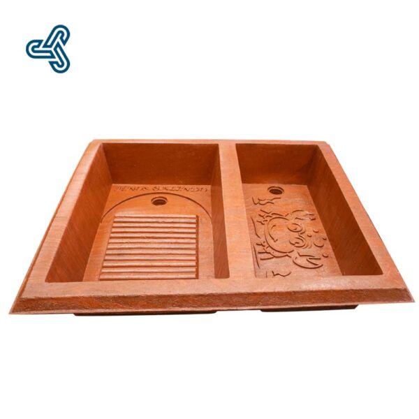 Lavadero-Infonavit-Pileta-San-Juanico-Compacto Lavadero de polietileno compacto con pileta integrada modelo Infonavit San Juanico, medidas 77cm de ancho por 67cm de largo.
